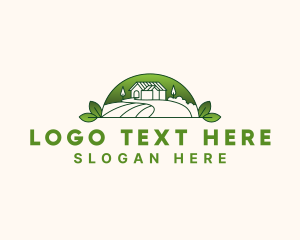 Farmhouse - Homestead Farm House logo design