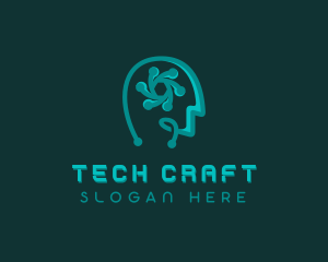 Developer - Artificial Intelligence Developer logo design