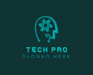 Artificial Intelligence Developer logo design