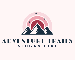 Sunshine Mountain Peak logo design