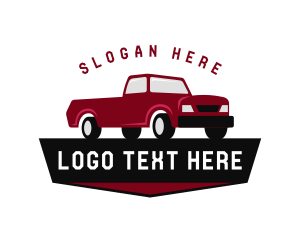 Delivery Truck Transportation Logo