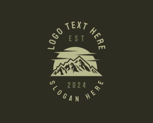 Rustic - Camp Mountain Summit logo design