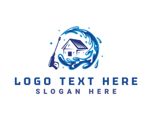 Home - Power Wash Disinfection logo design