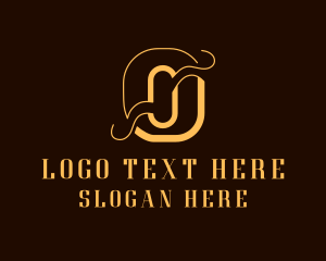 Cosmetics - Elegant Beauty Letter O logo design