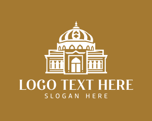 Heritage - Worship Dome Mosque logo design