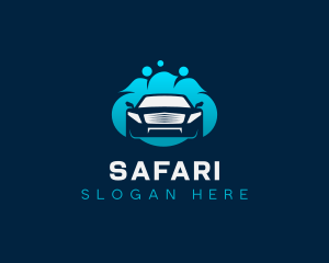 Clean - Vehicle Car Wash logo design