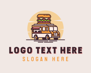 Burger - Burger Food Vendor logo design