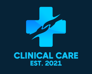 Medical Cross Clinic logo design