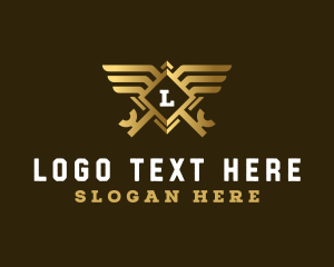 Highend - Deluxe Key Wings logo design