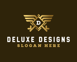Deluxe - Deluxe Key Wings logo design