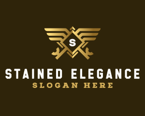 Deluxe Key Wings logo design