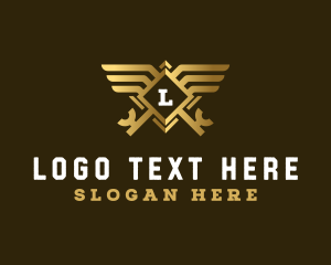 Deluxe - Deluxe Key Wings logo design