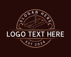 Logger - Wood Carpentry Workshop logo design