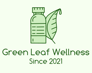 Green Leaf Extract  logo design