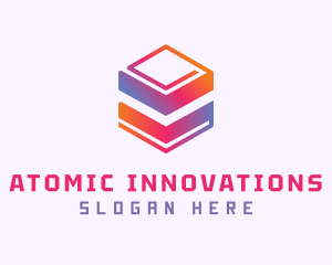 Colorful Cube Software logo design