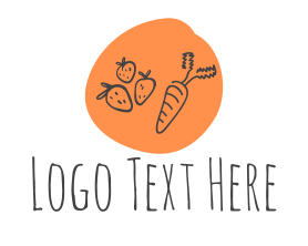 Food - Organic Grocery Food logo design