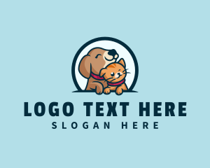 Shelter Pet Animal logo design