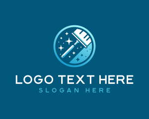 Clean - Squeegee Wiper Cleaning logo design