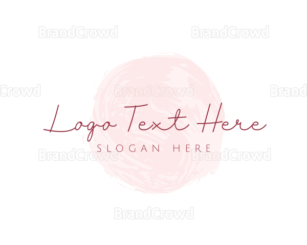 Beauty Watercolor Boutique Logo