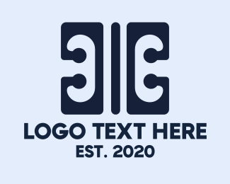 Abstract Double H Logo Brandcrowd Logo Maker