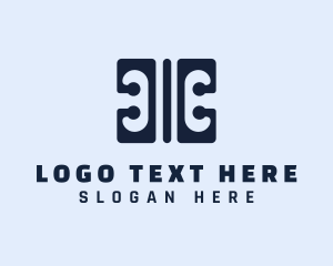 Monogram - Modern Letter CC Monogram logo design