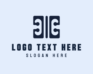 Minimalist - Modern Monogram Letter CC logo design