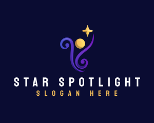 Star Human Leadership logo design