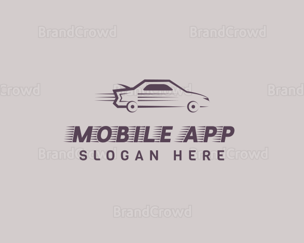 Fast Car Garage Logo