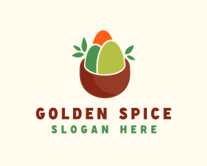 Natural Food Spices logo design