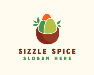 Natural Food Spices logo design