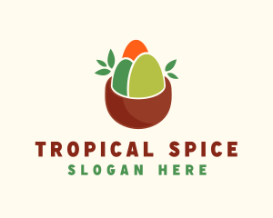 Natural Food Spices logo design