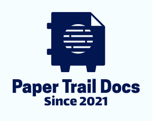 Documentation - File Document Locker logo design