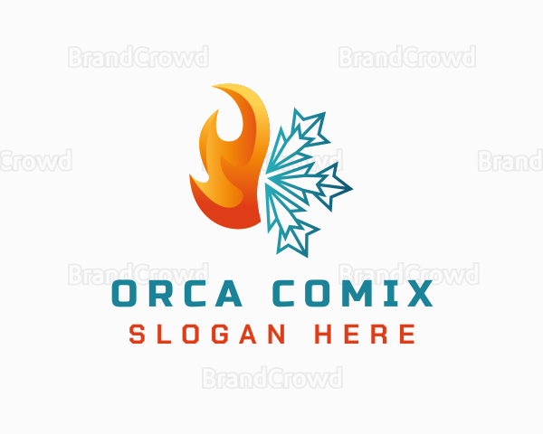 Fire Cold Snow Logo