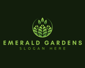 Leaf Organic Landscaping logo design