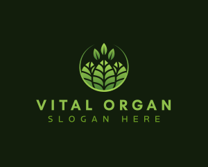 Leaf Organic Landscaping logo design