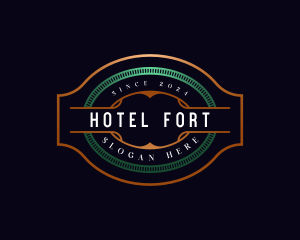 Classic Luxury Hotel logo design