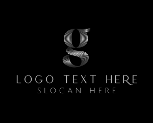 Elegant - Premium Mettalic Boutique Letter G logo design