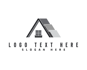 House Agent - House Roof Estate logo design