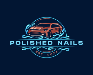 Car Wash Cleaning Garage logo design