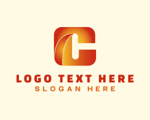 Geometric - Generic Modern Letter C logo design