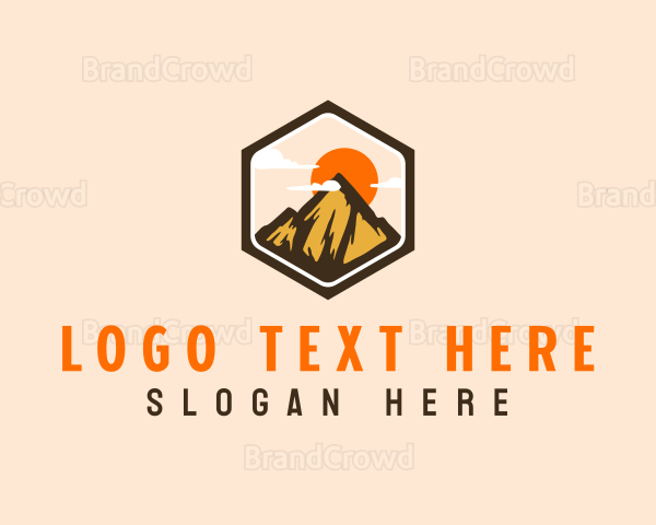 Outdoor Mountain Nature Logo