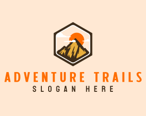 Outdoor Mountain Nature logo design