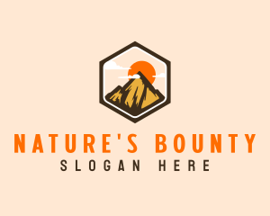 Outdoor Mountain Nature logo design