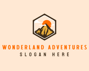 Outdoor Mountain Nature logo design