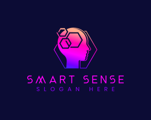 Intelligence - Cyber Artificial Intelligence logo design