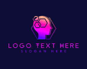 Mental - Cyber Artificial Intelligence logo design