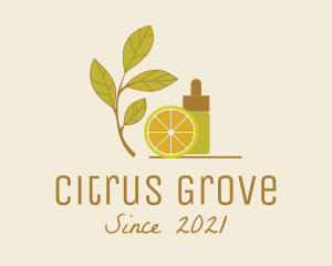 Citrus - Citrus Essence Oil logo design