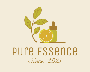 Essence - Citrus Essence Oil logo design
