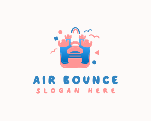 Inflatable Playground Toy logo design