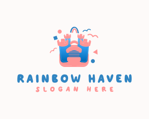 Inflatable Playground Toy logo design